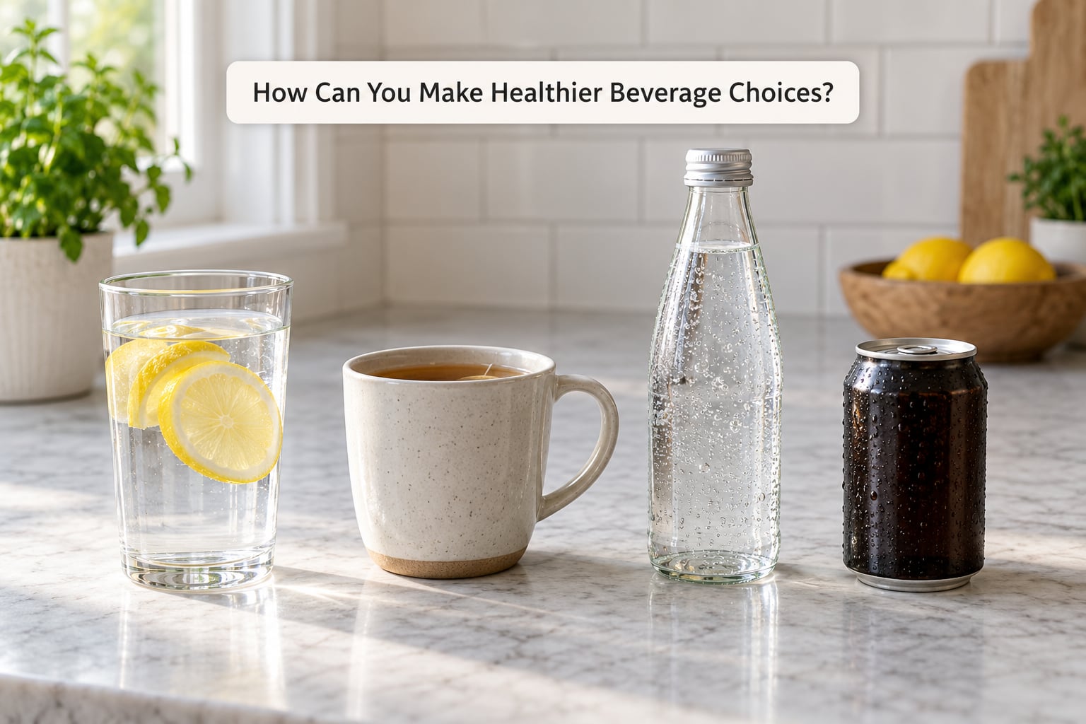 How Can You Make Healthier Beverage Choices?