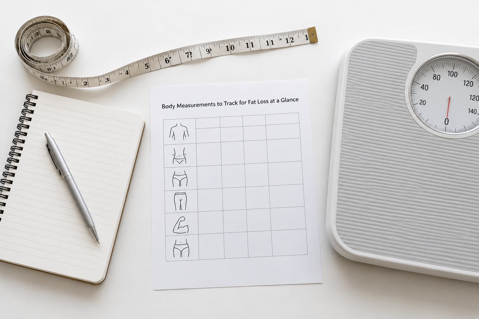 Body Measurements to Track for Fat Loss at a Glance