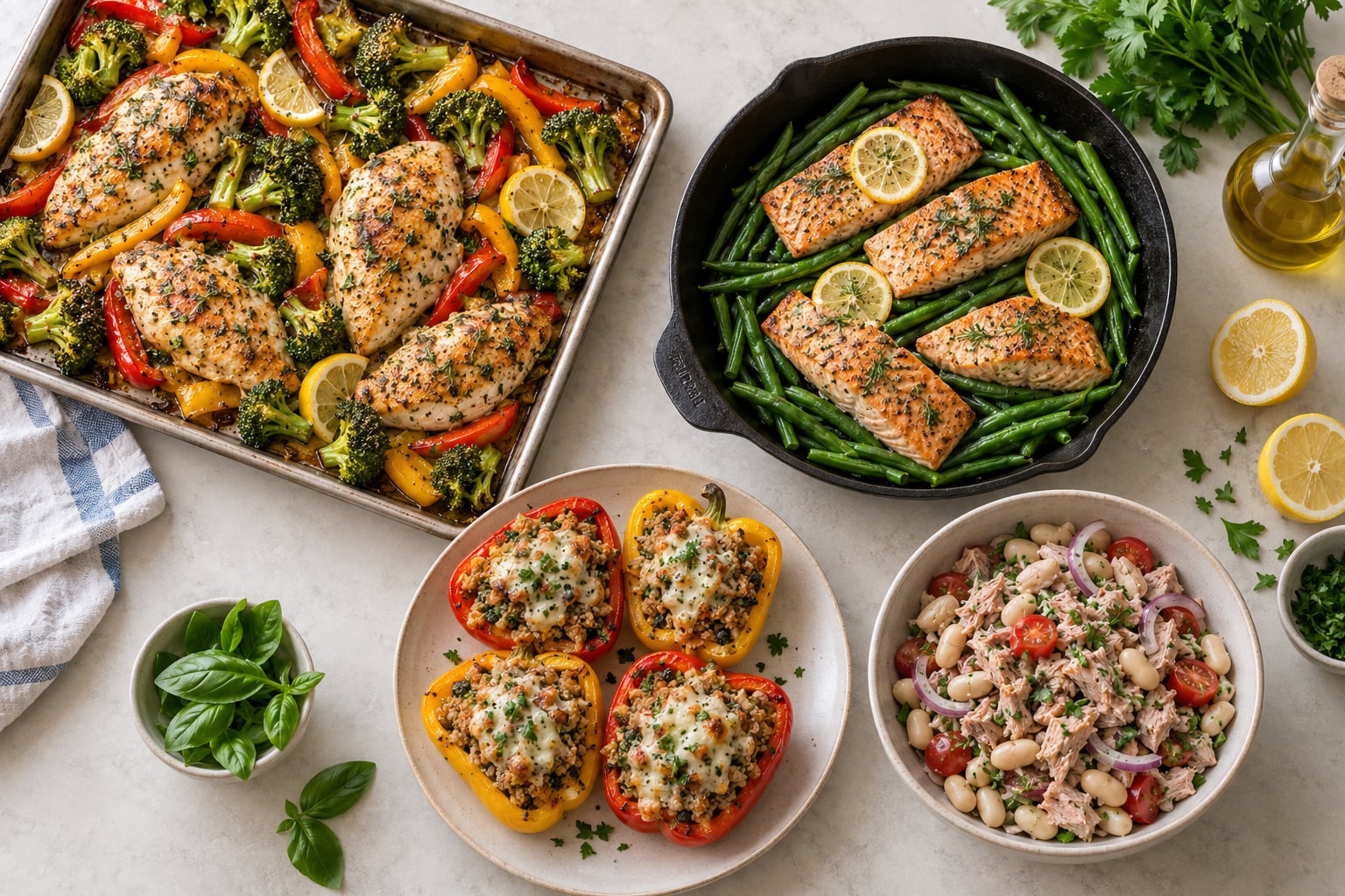 healthy dinner ideas in 30 minutes