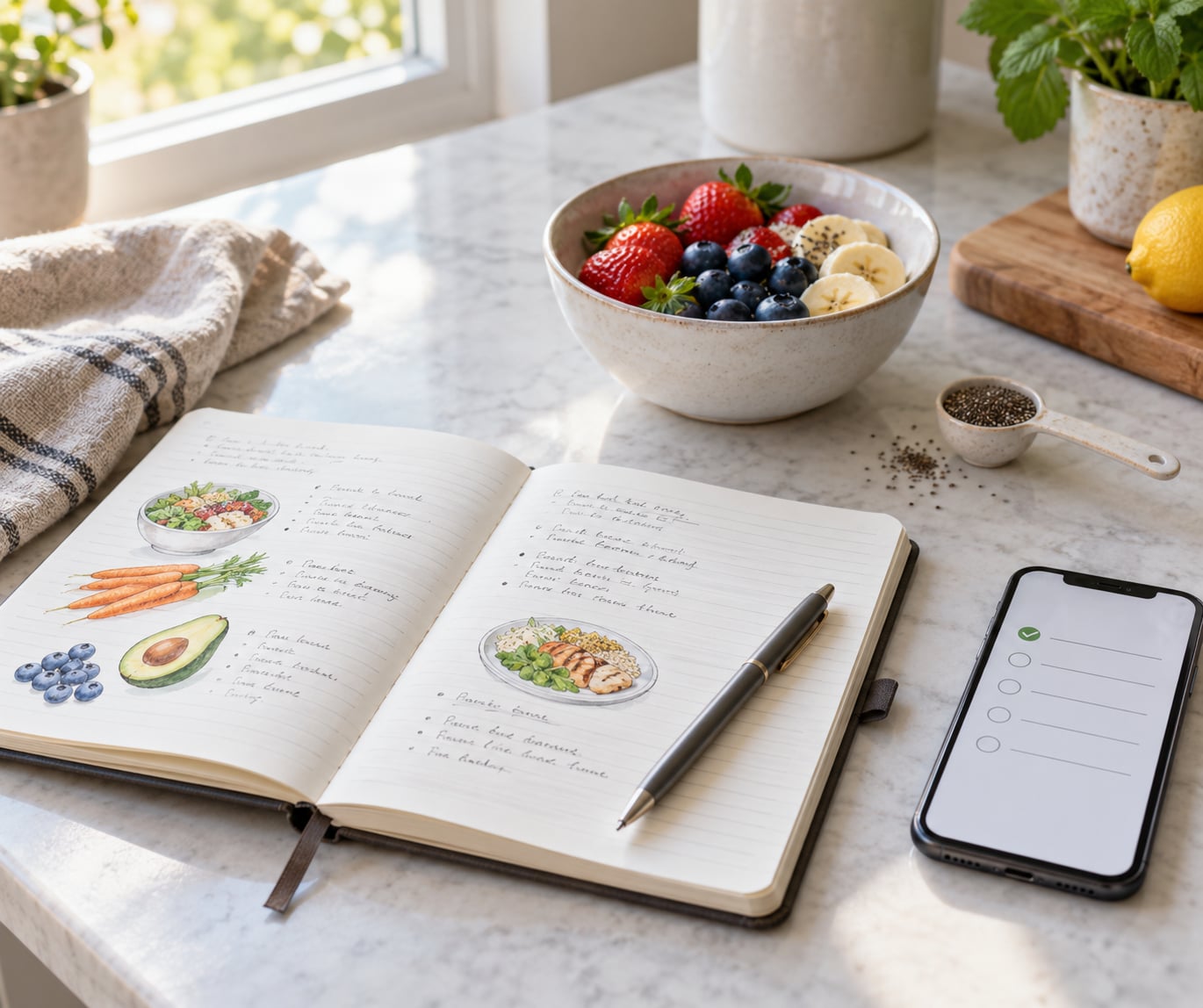 how to track food without obsessing