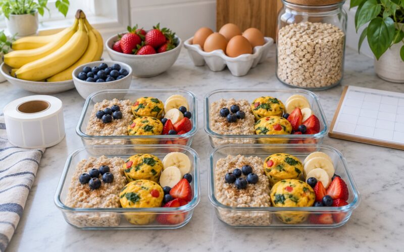 How to Meal Prep Breakfast for the Week: Easy Plan (October 2026)