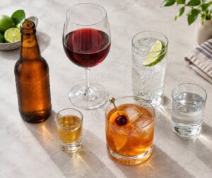 how many calories are in alcohol drinks