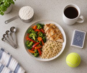 how to measure food without a scale
