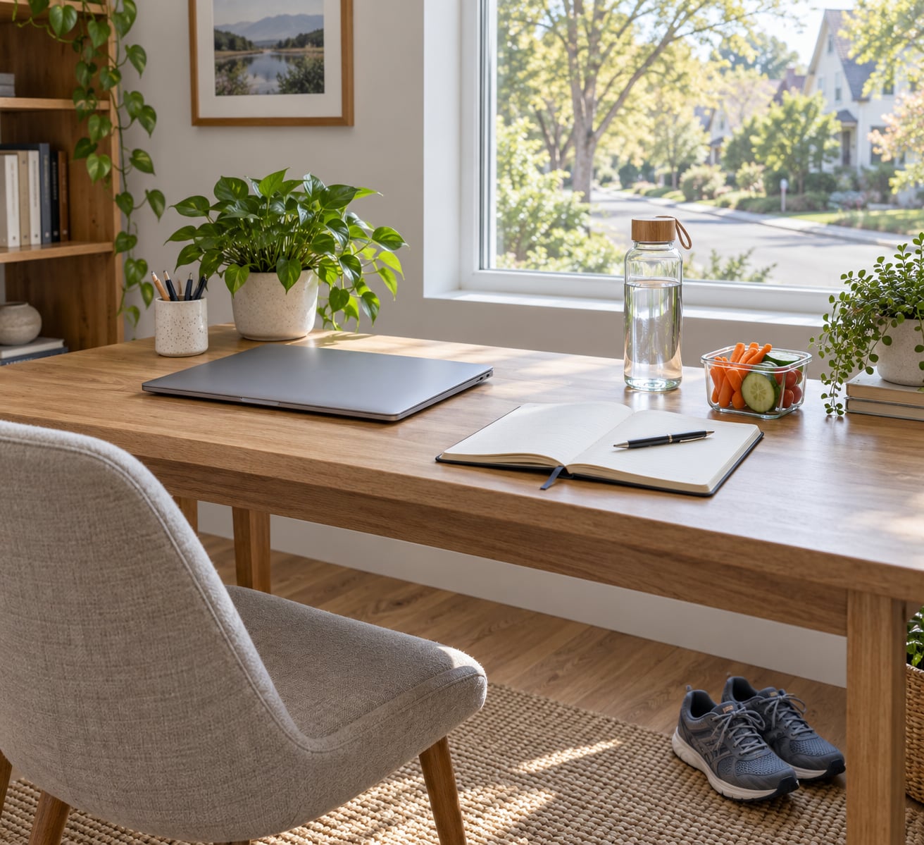 how to lose weight with a desk job