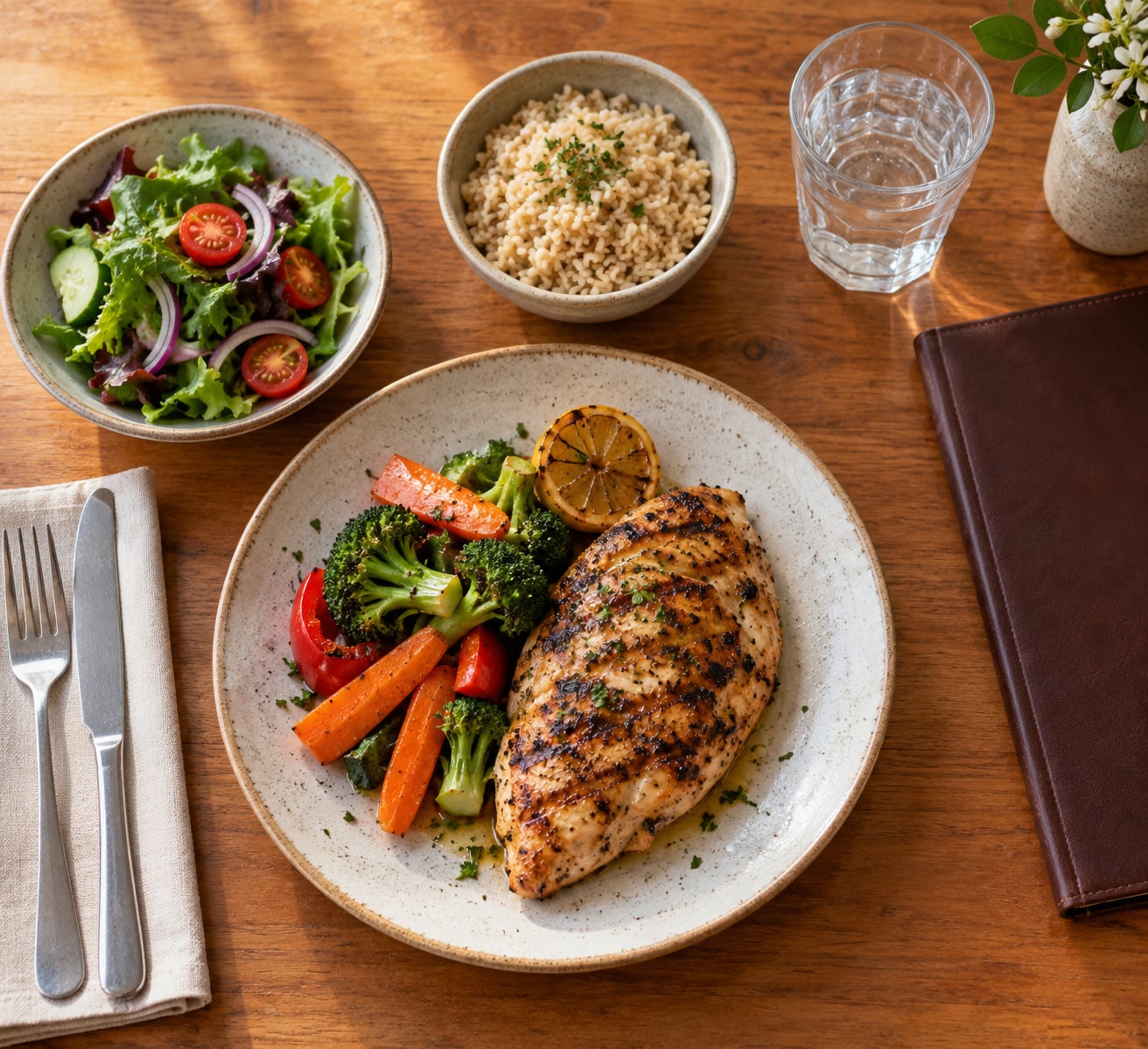 how to eat out and still lose weight