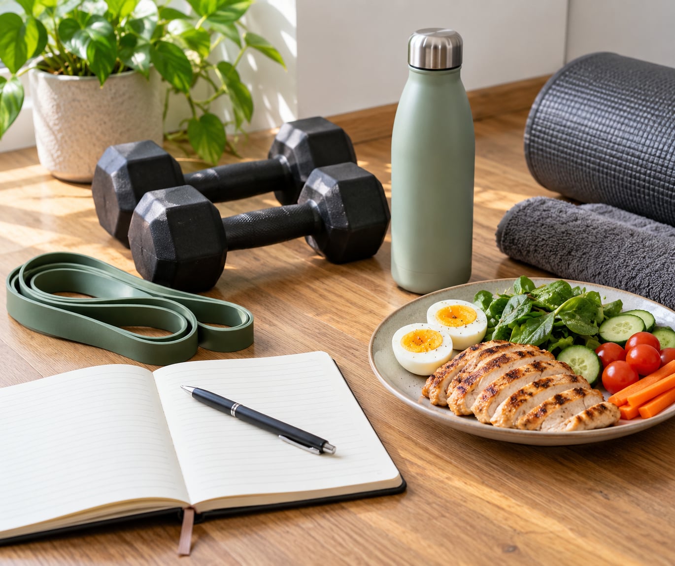 how to lose fat and gain muscle at the same time