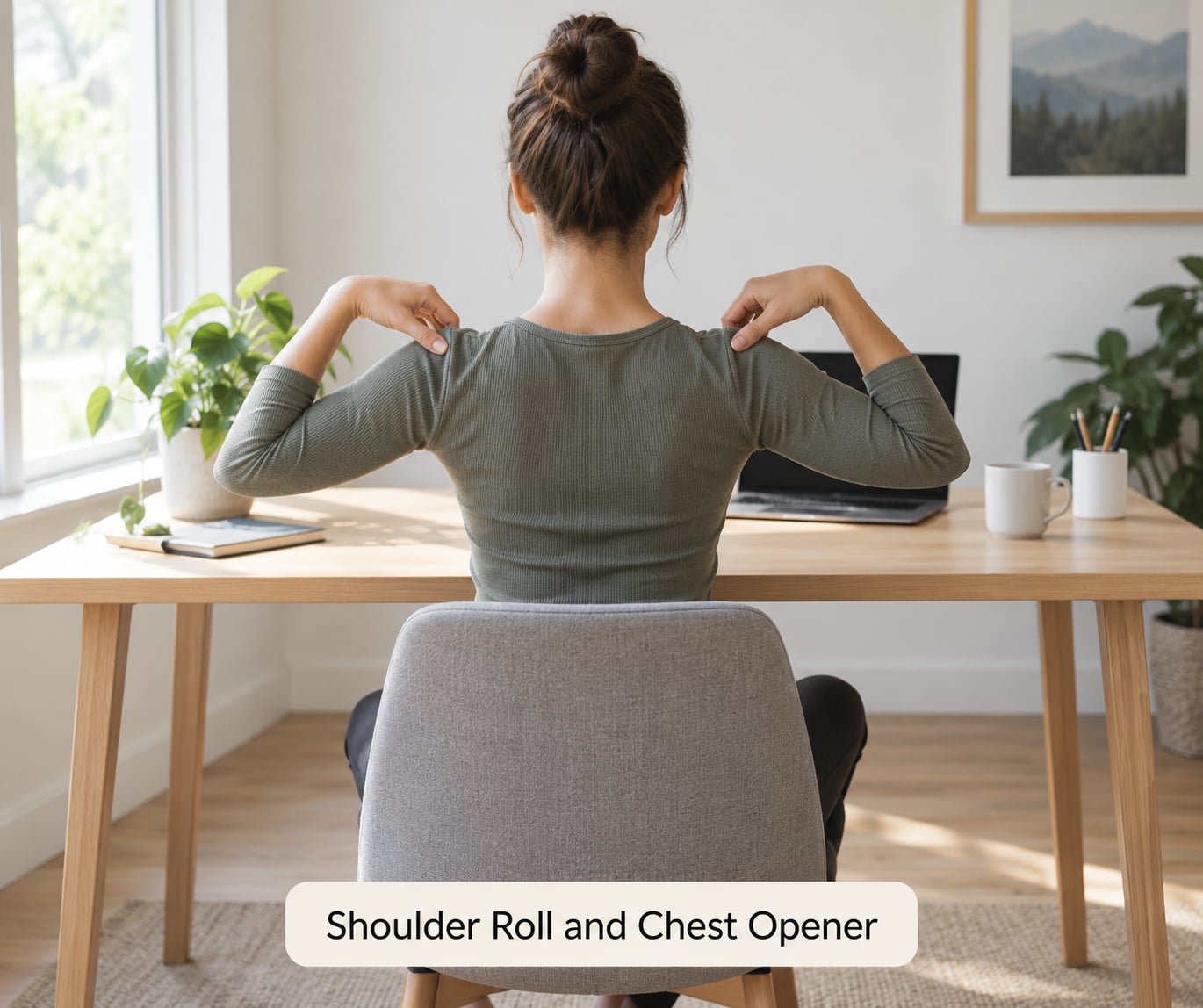 Shoulder Roll and Chest Opener