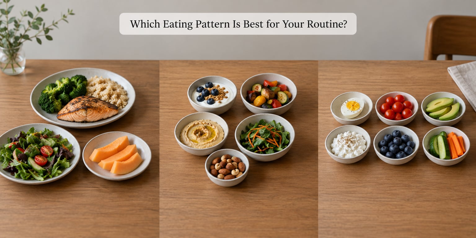 Which Eating Pattern Is Best for Your Routine?