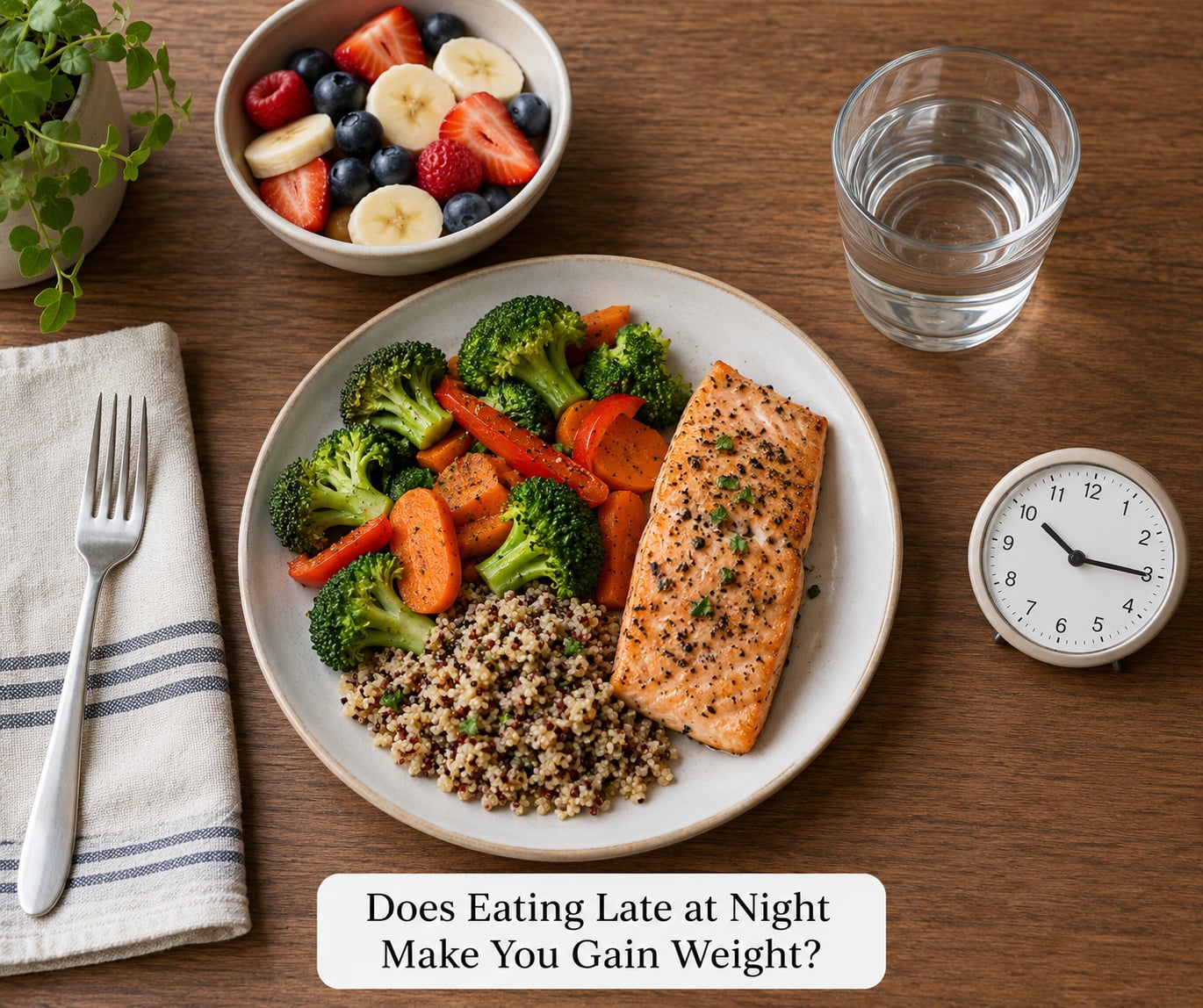 Does Eating Late at Night Make You Gain Weight?