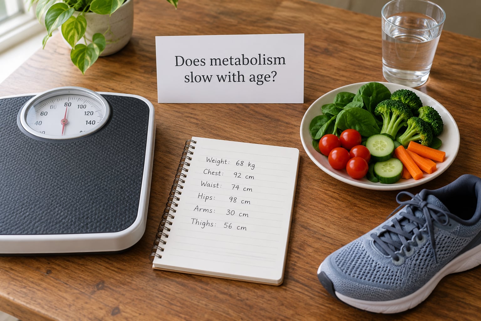 Does metabolism slow with age?