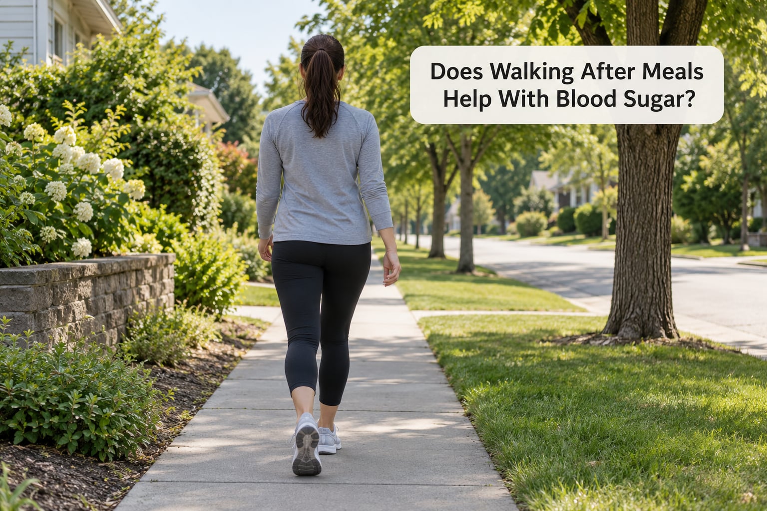 Does Walking After Meals Help With Blood Sugar?