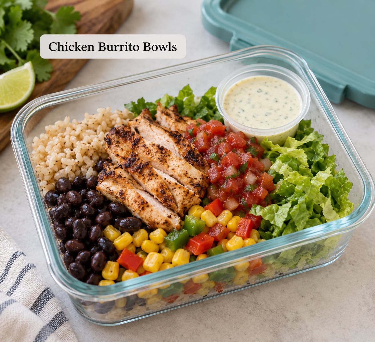 Chicken Burrito Bowls