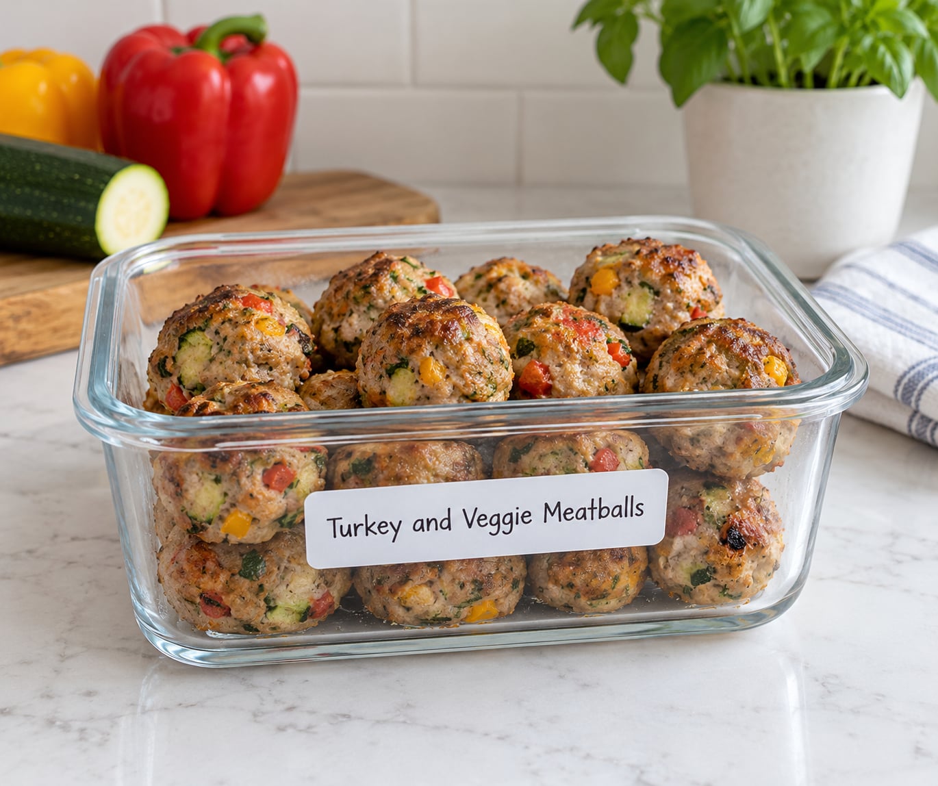 Turkey and Veggie Meatballs