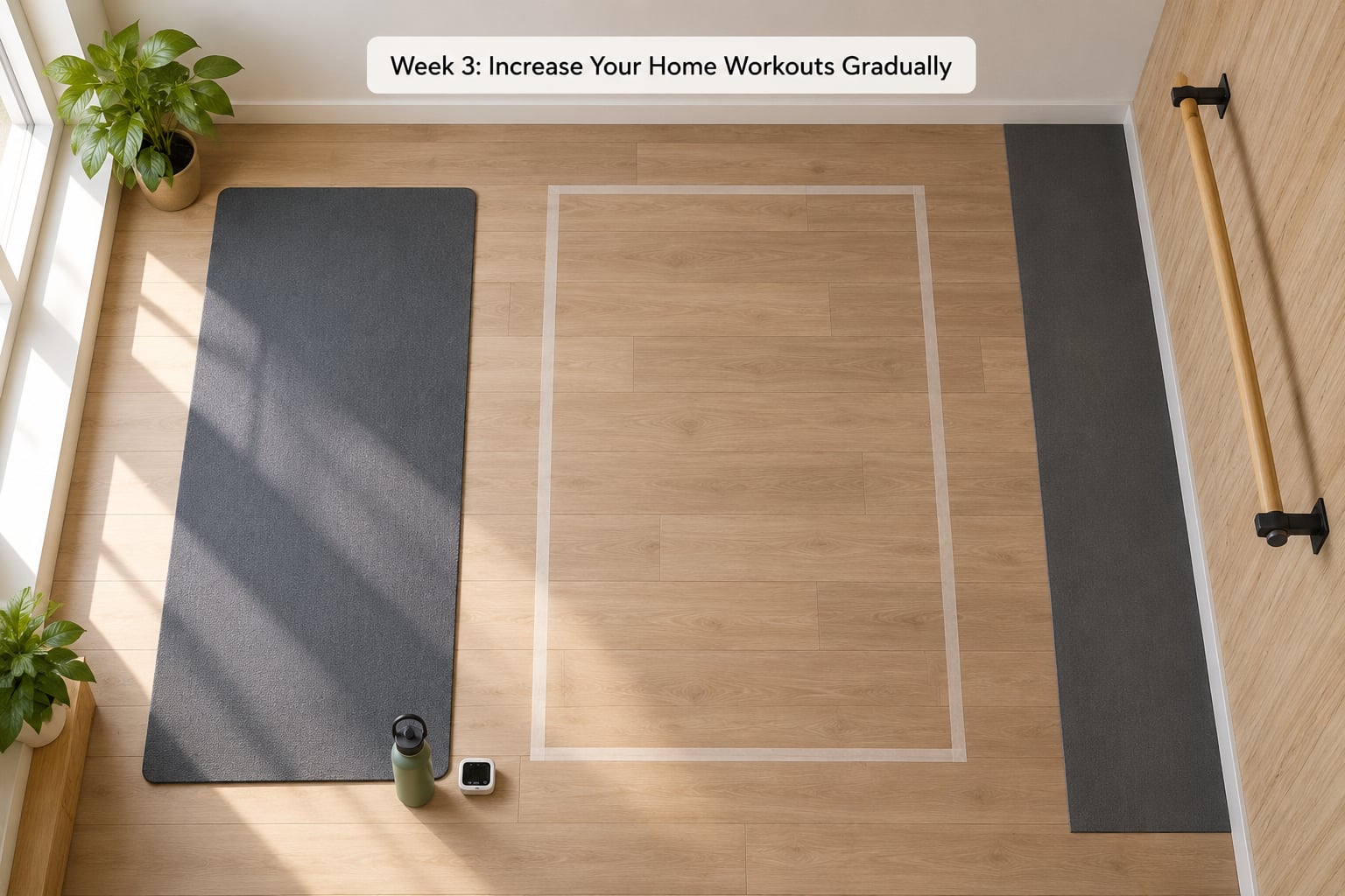 Week 3: Increase Your Home Workouts Gradually