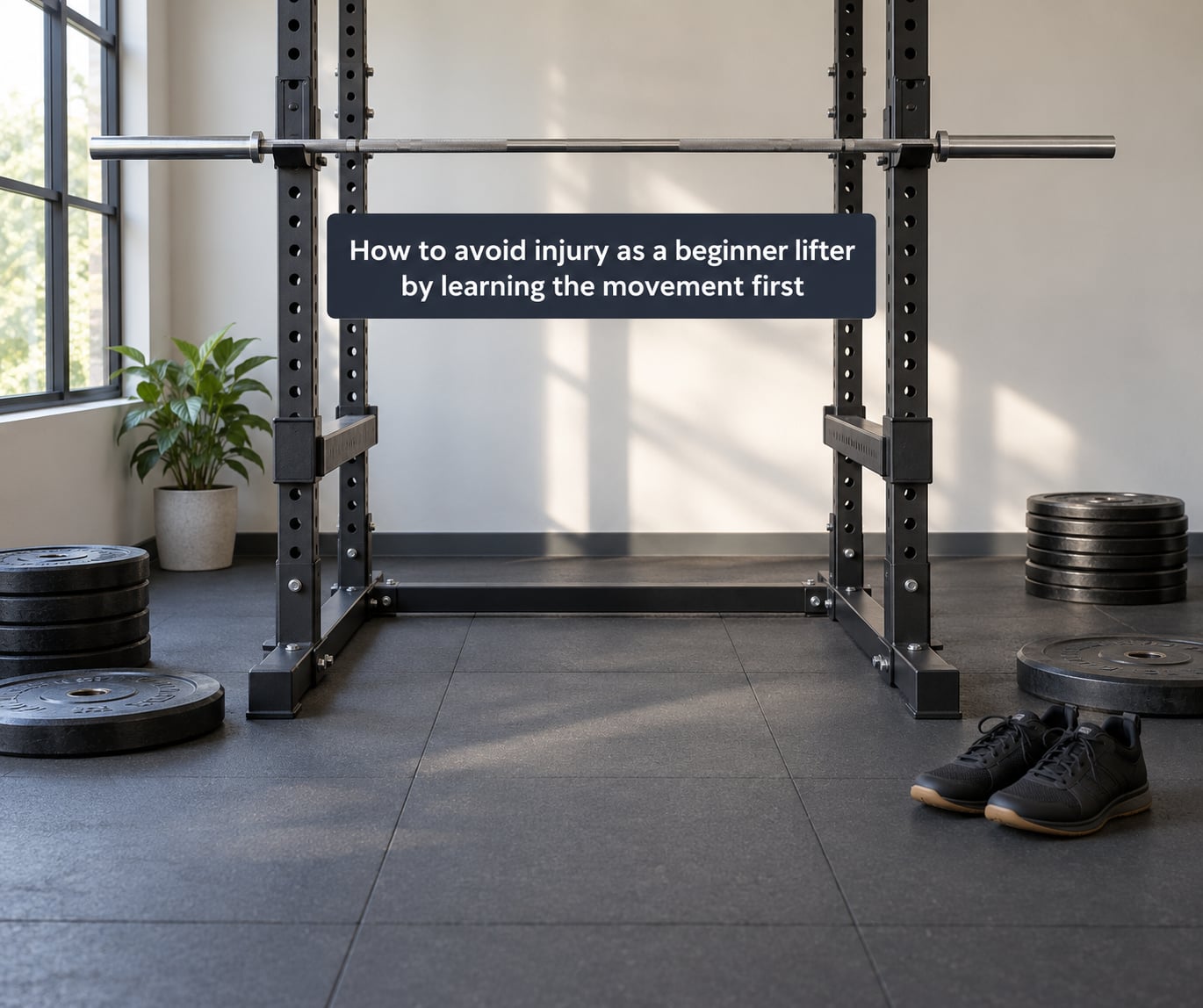 How to avoid injury as a beginner lifter by learning the movement first