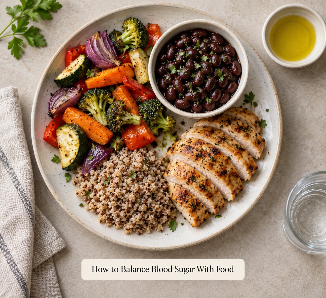 How to Balance Blood Sugar With Food