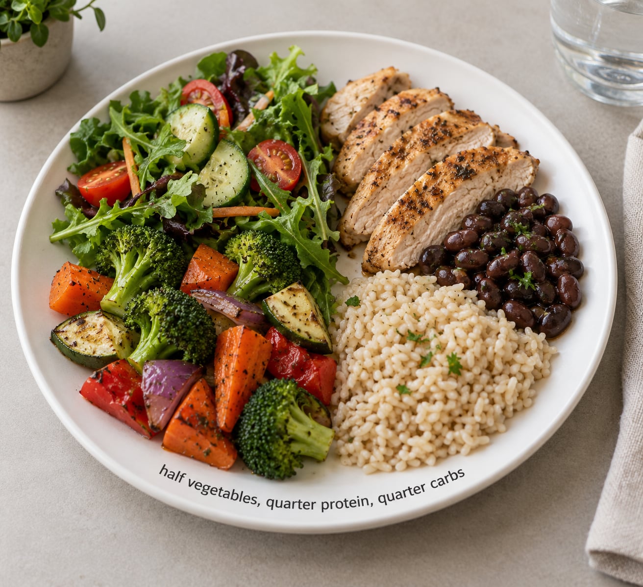 Step-by-Step: How to Build a Healthy Plate at a Buffet