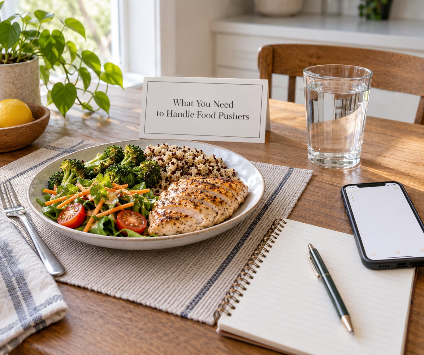 What You Need to Handle Food Pushers