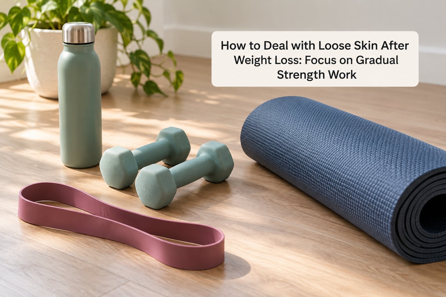How to Deal with Loose Skin After Weight Loss: Focus on Gradual Strength Work
