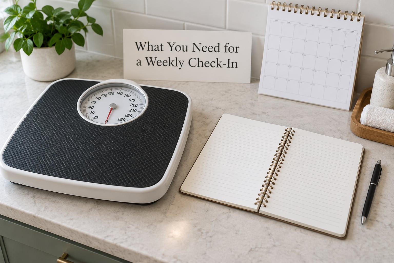 What You Need for a Weekly Check-In