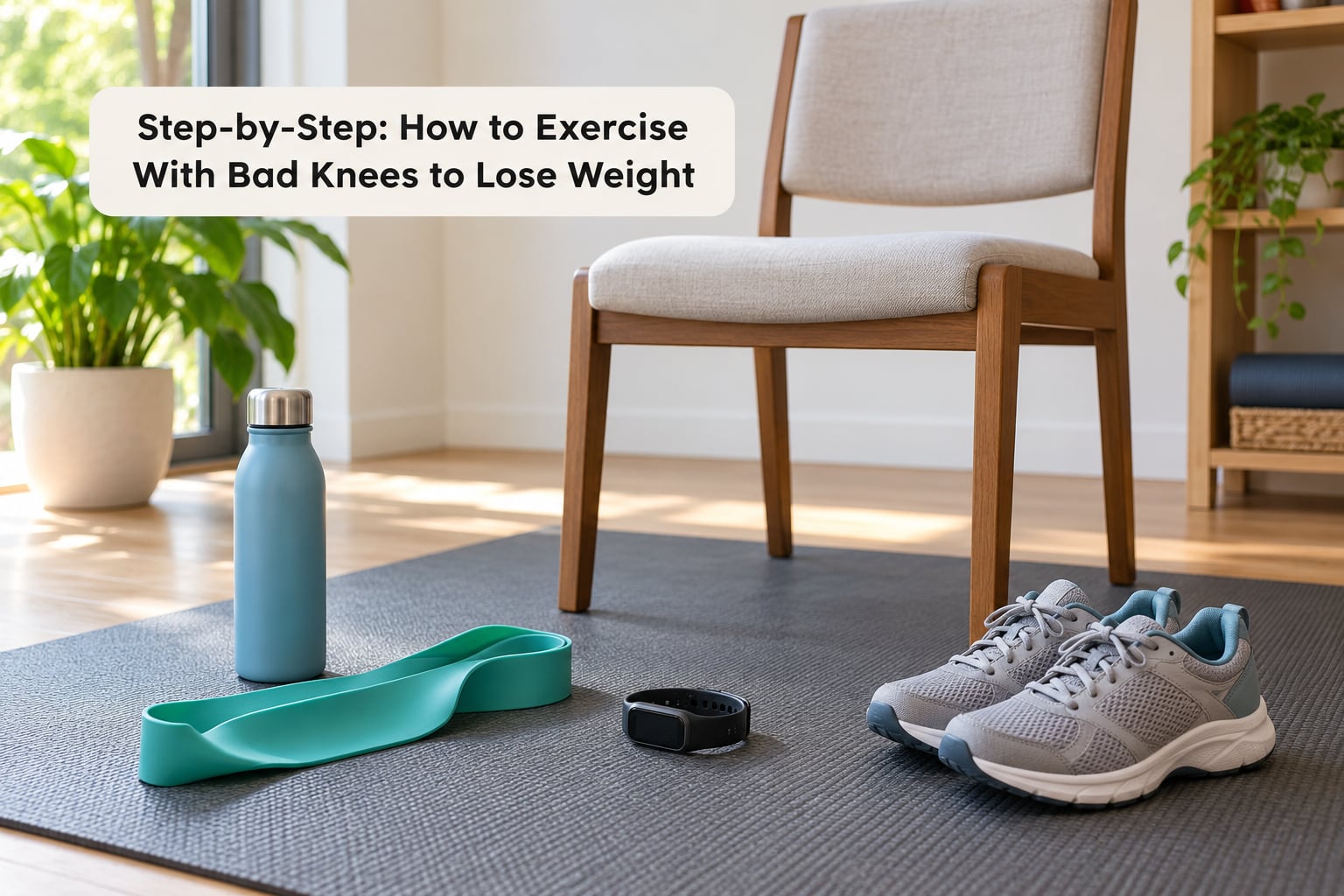 Step-by-Step: How to Exercise With Bad Knees to Lose Weight