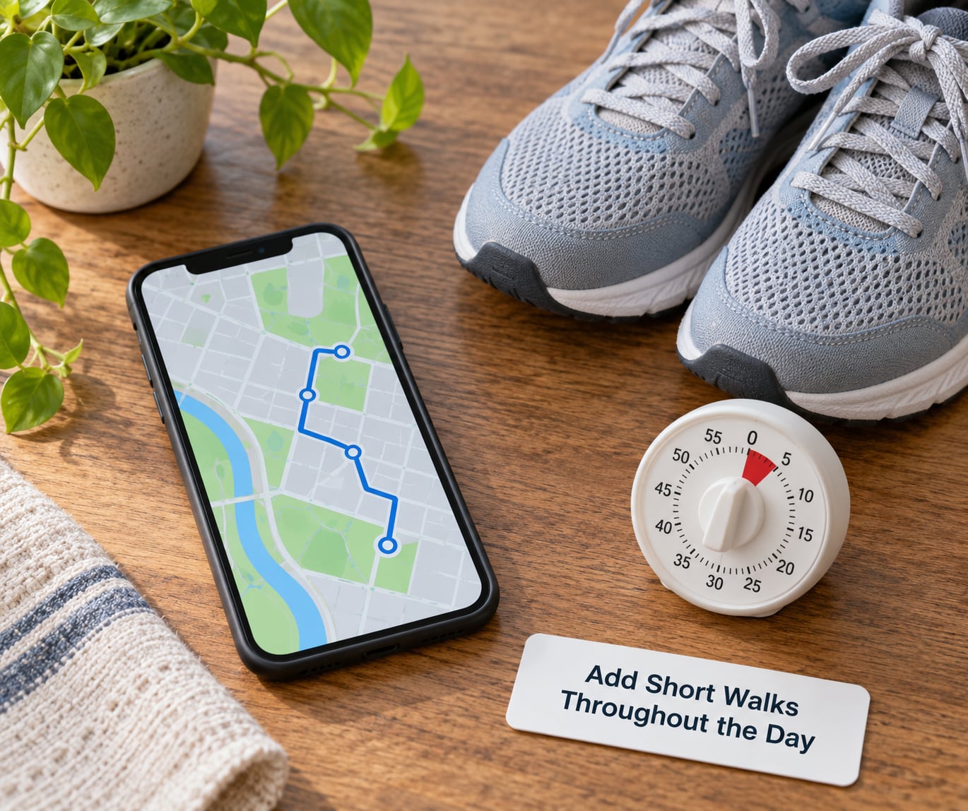 Add Short Walks Throughout the Day
