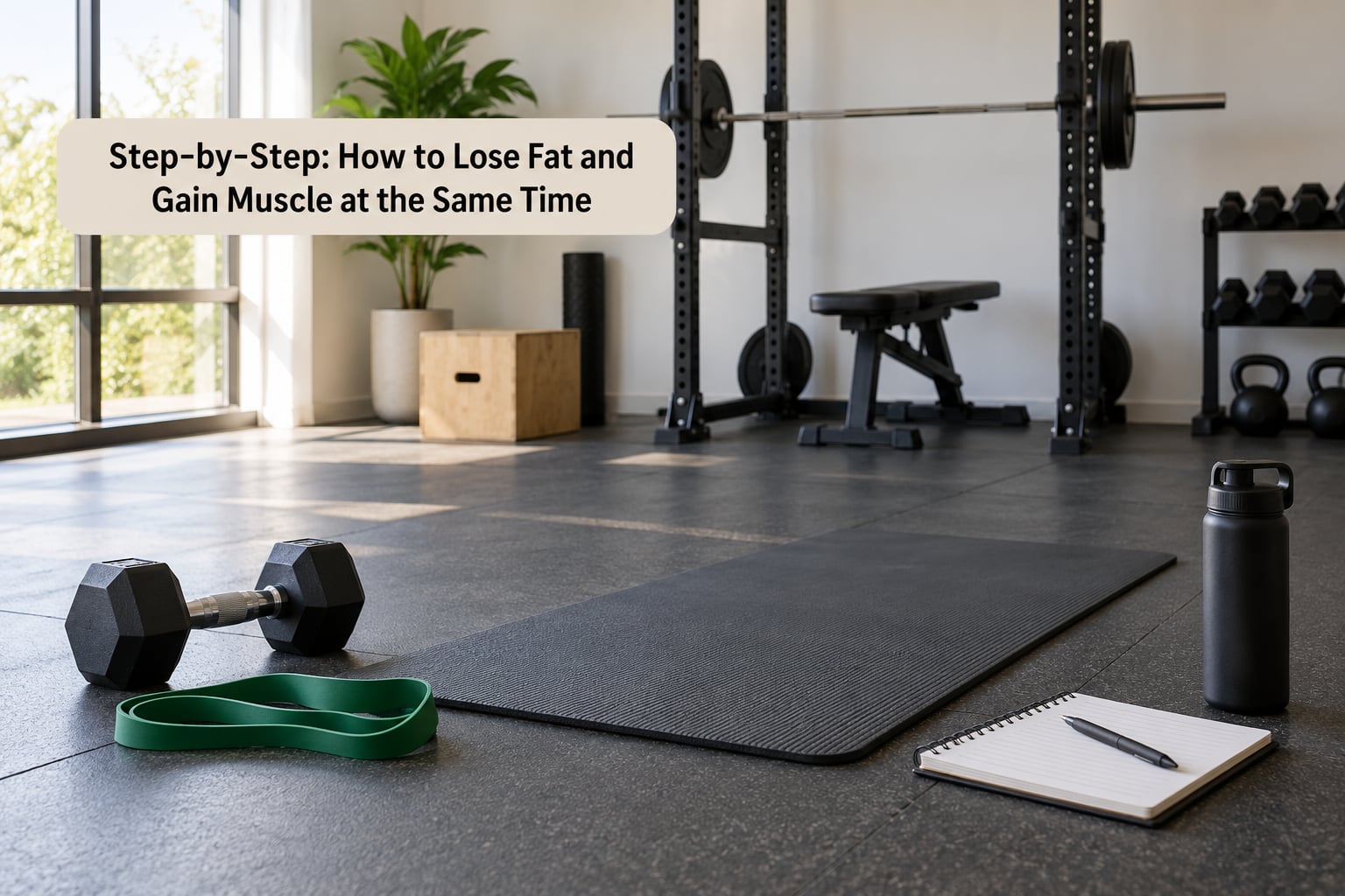 Step-by-Step: How to Lose Fat and Gain Muscle at the Same Time