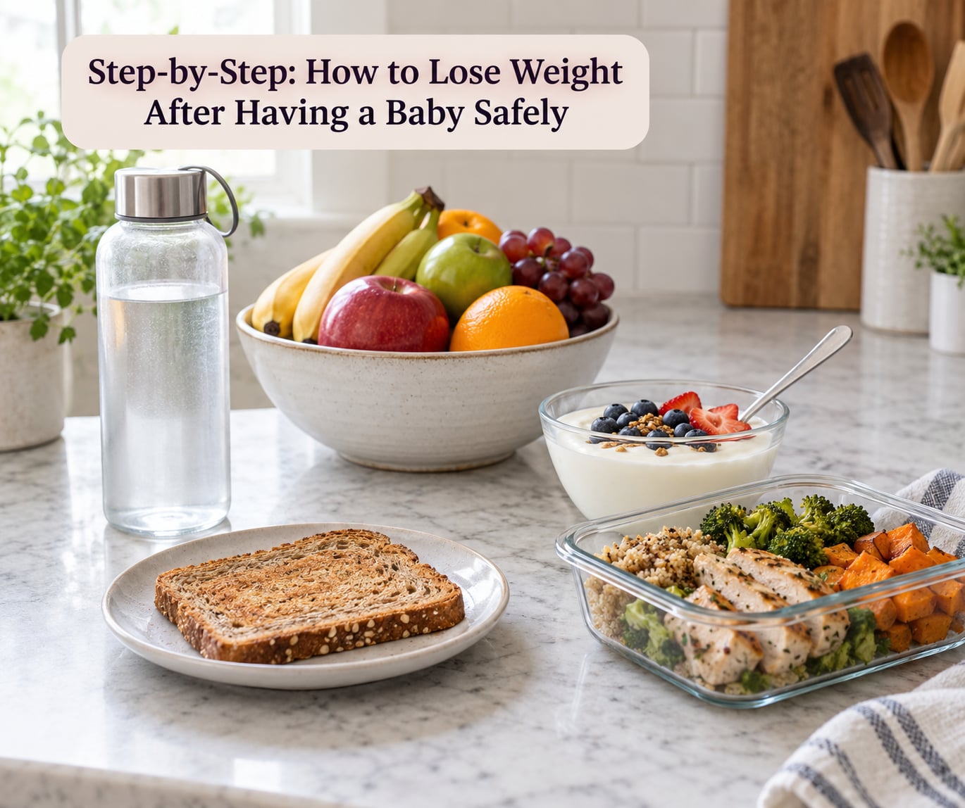 Step-by-Step: How to Lose Weight After Having a Baby Safely