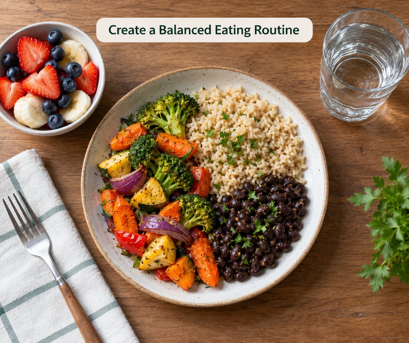 Create a Balanced Eating Routine