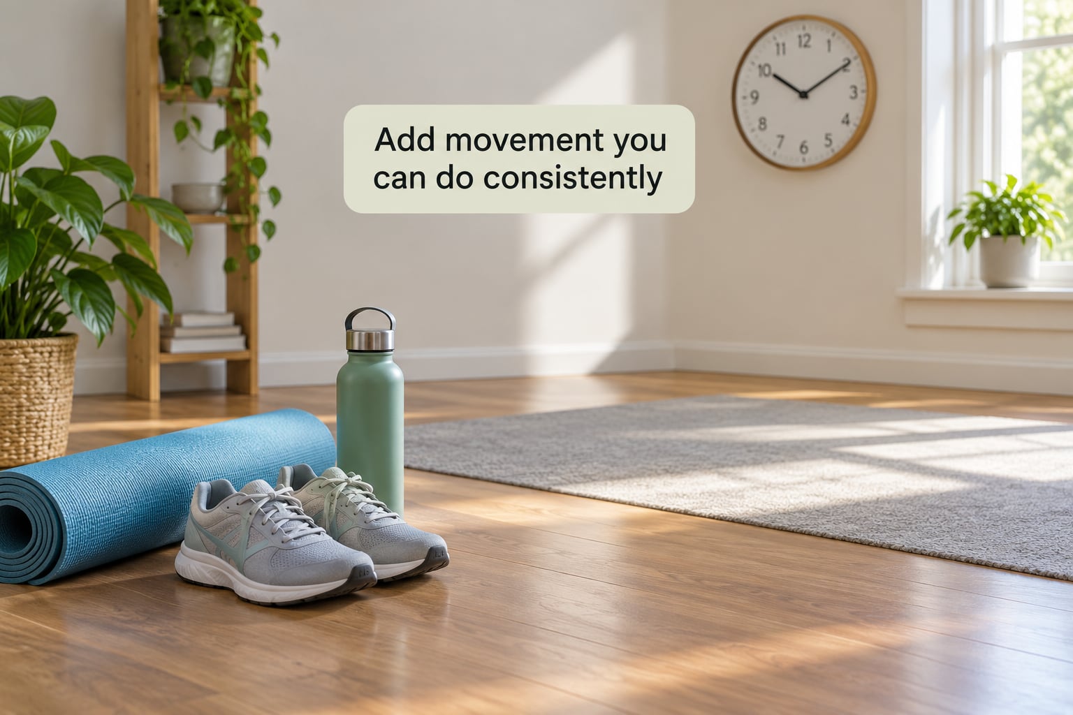 Add movement you can do consistently