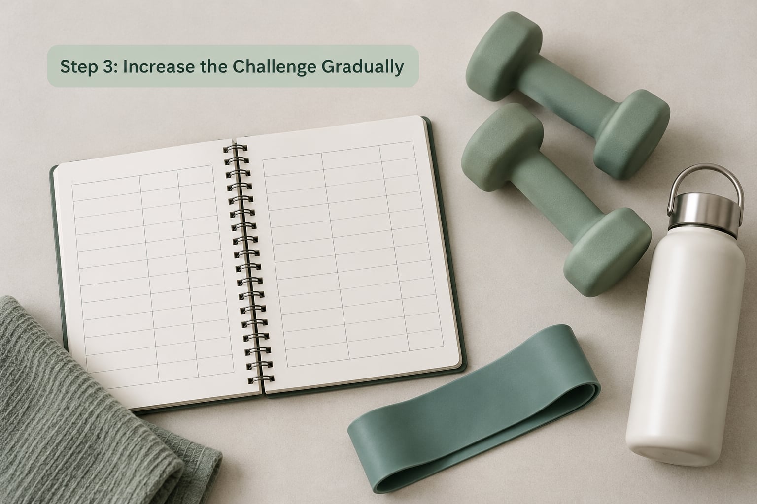 Step 3: Increase the Challenge Gradually