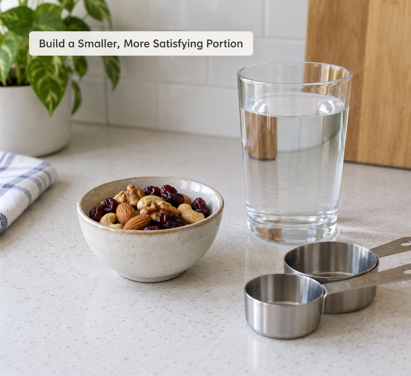 Build a Smaller, More Satisfying Portion