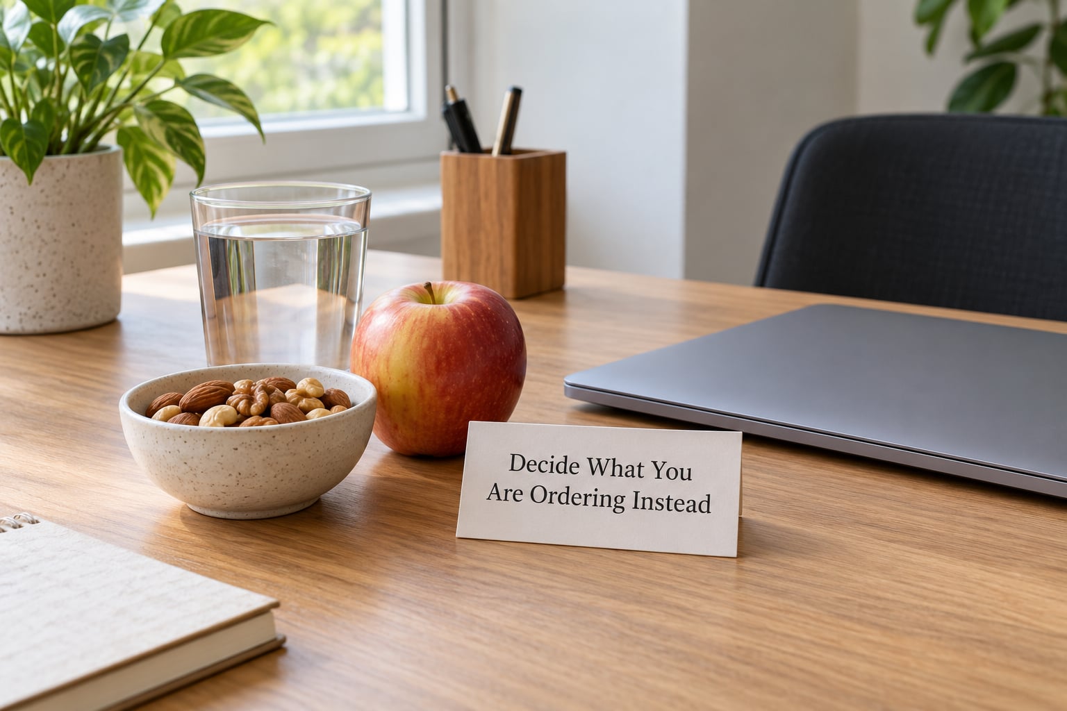 Decide What You Are Ordering Instead