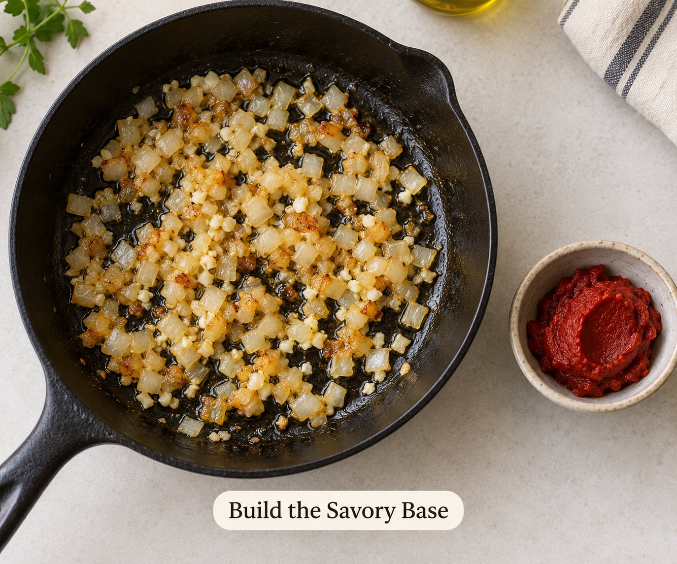 Build the Savory Base