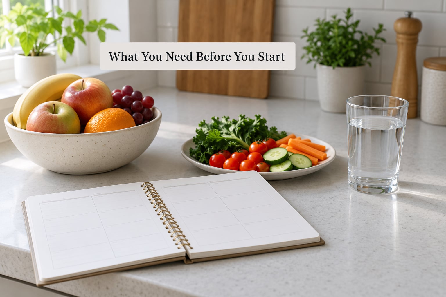 What You Need Before You Start