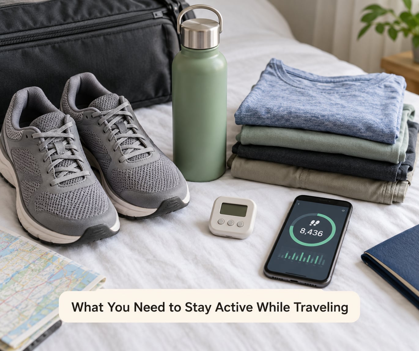 What You Need to Stay Active While Traveling