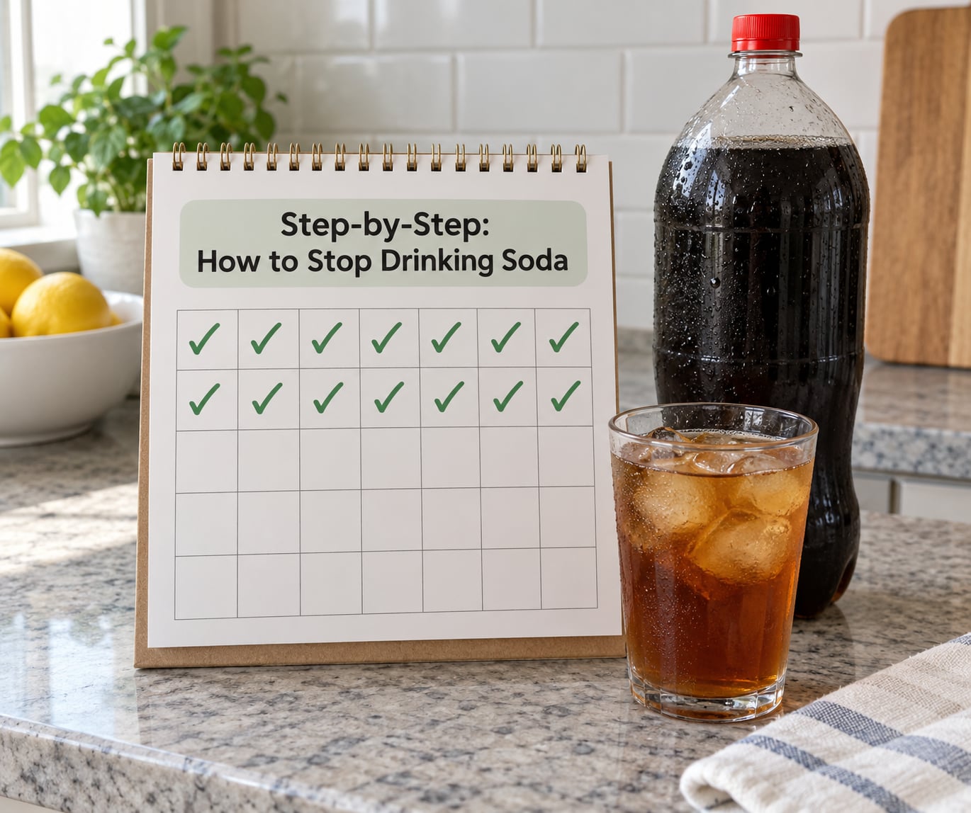 Step-by-Step: How to Stop Drinking Soda