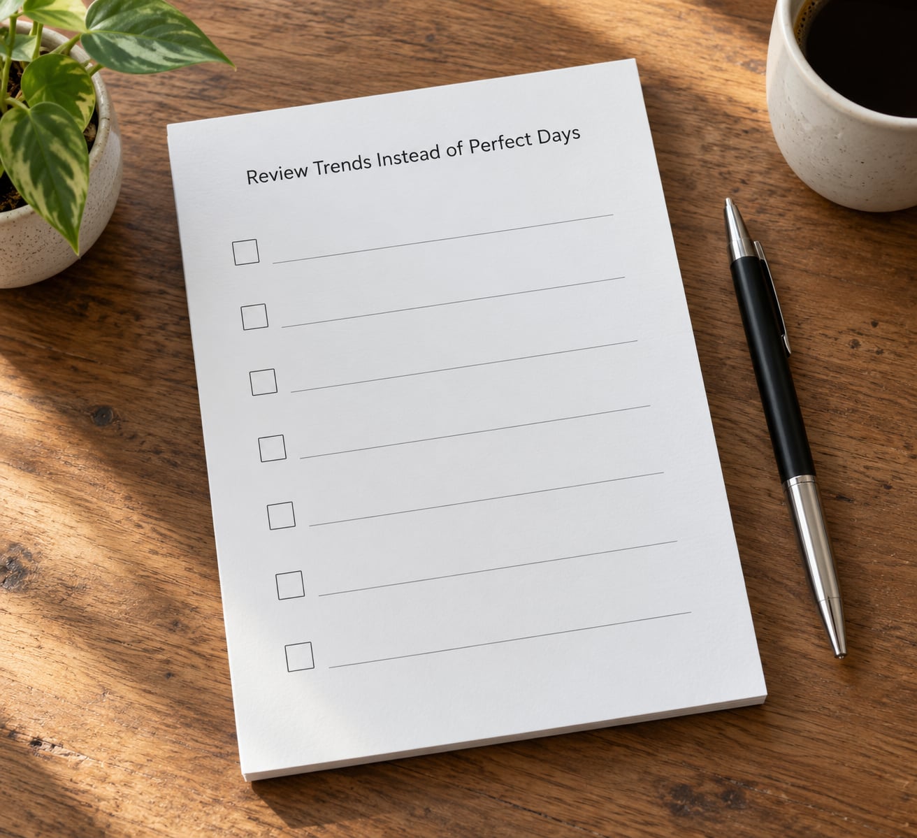 Review Trends Instead of Perfect Days