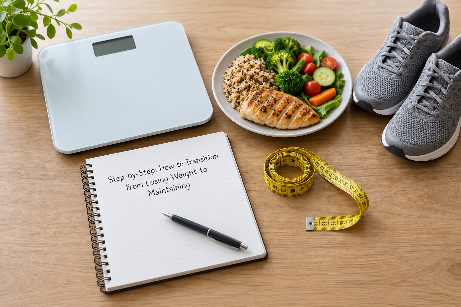 Step-by-Step: How to Transition from Losing Weight to Maintaining