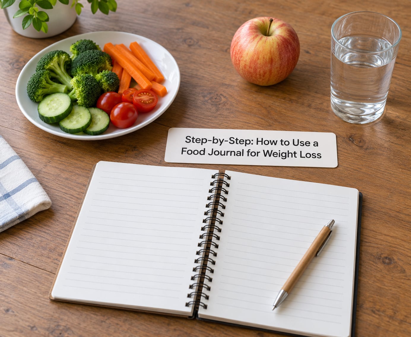Step-by-Step: How to Use a Food Journal for Weight Loss