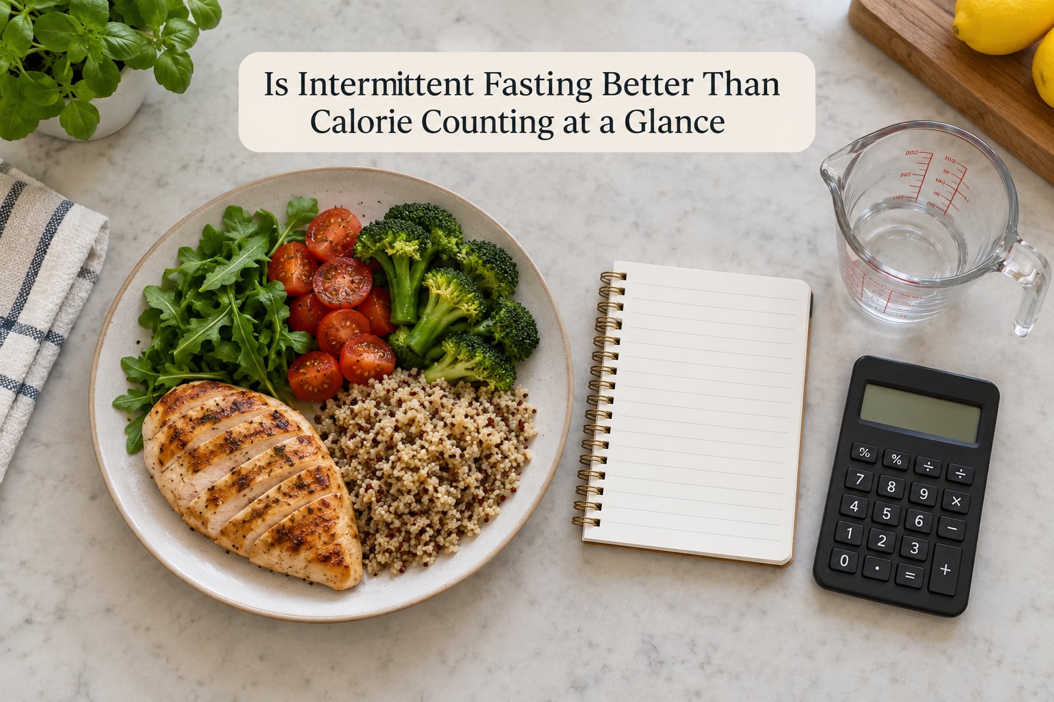 Is Intermittent Fasting Better Than Calorie Counting at a Glance