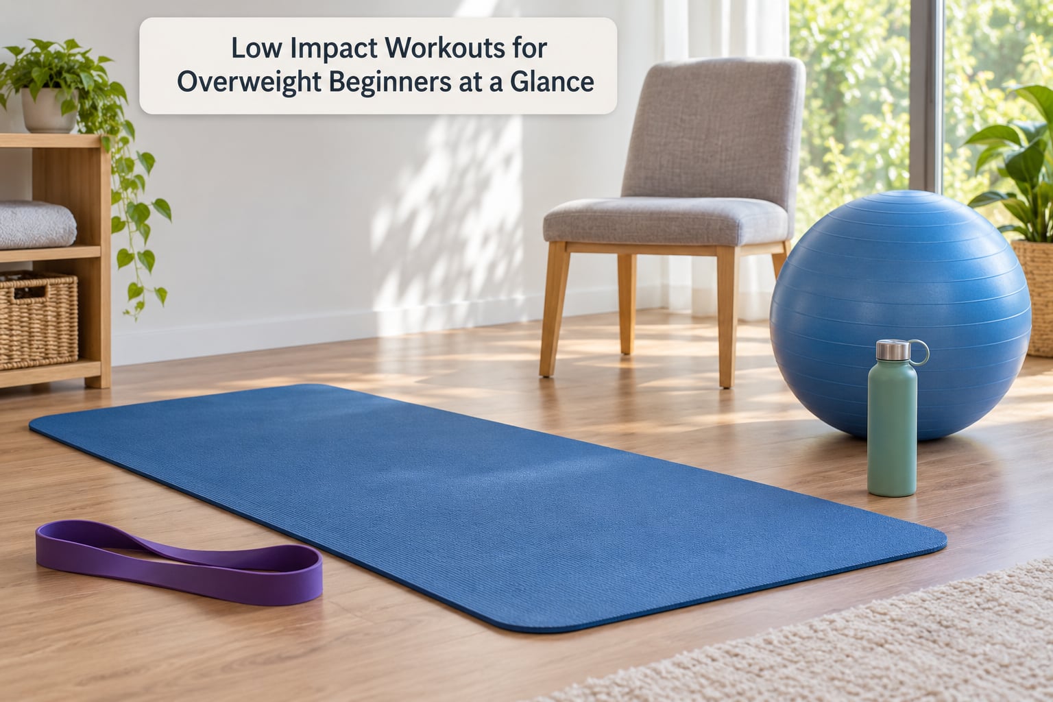 Low Impact Workouts for Overweight Beginners at a Glance