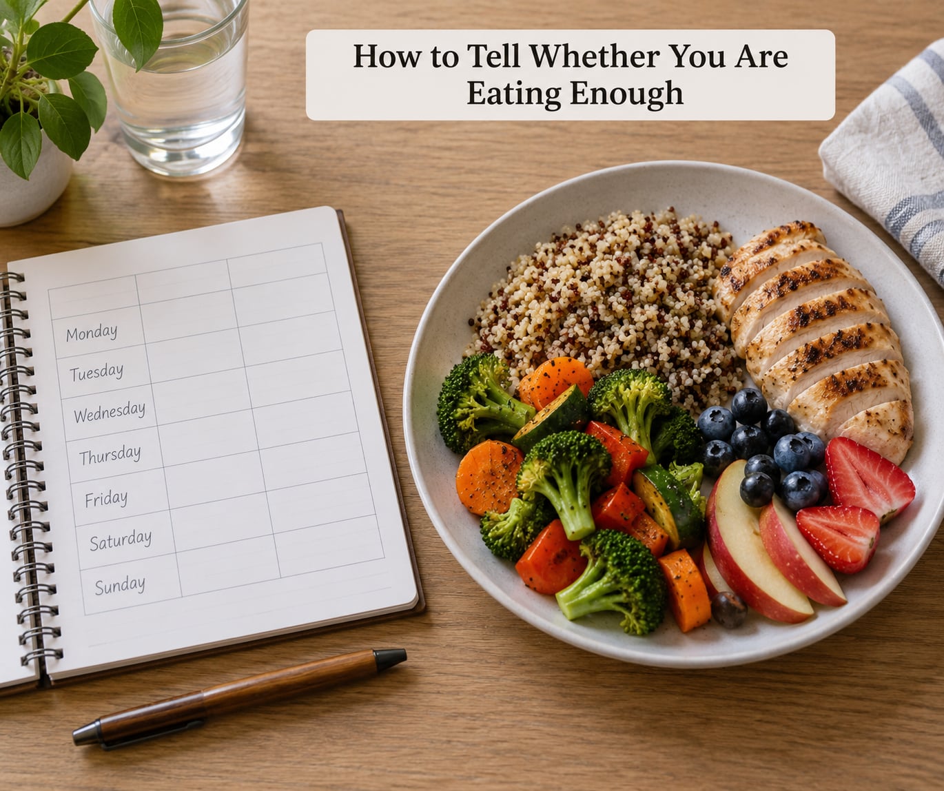 How to Tell Whether You Are Eating Enough