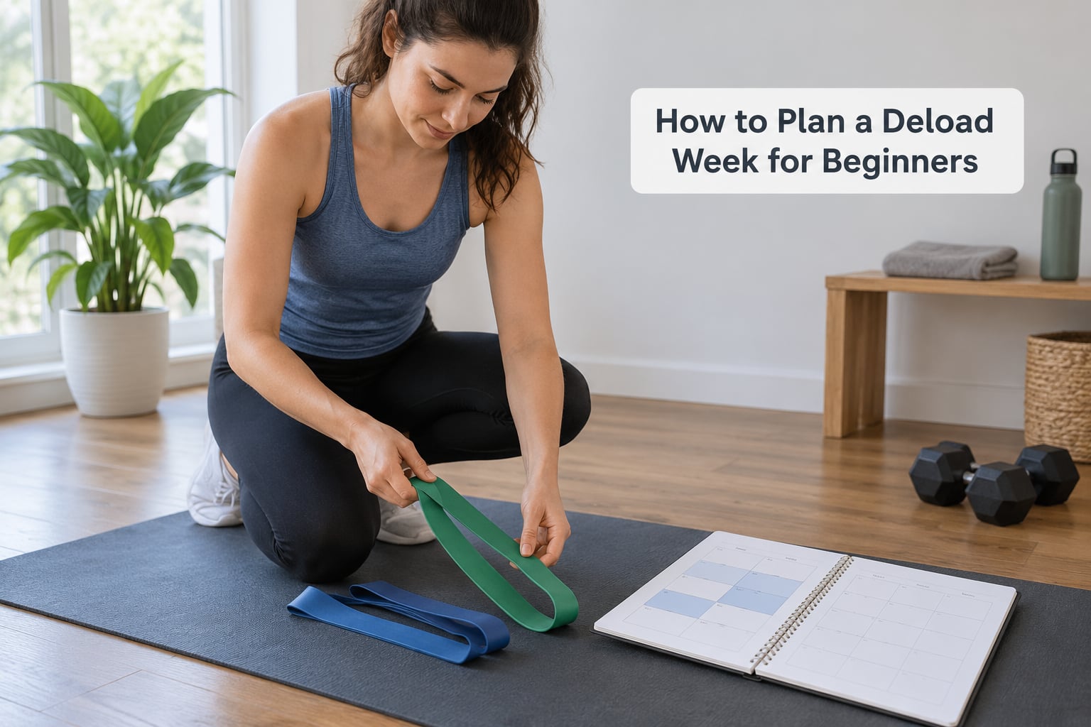 How to Plan a Deload Week for Beginners