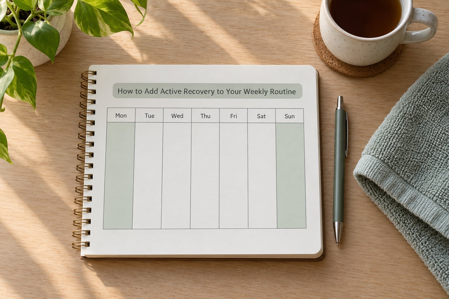 How to Add Active Recovery to Your Weekly Routine