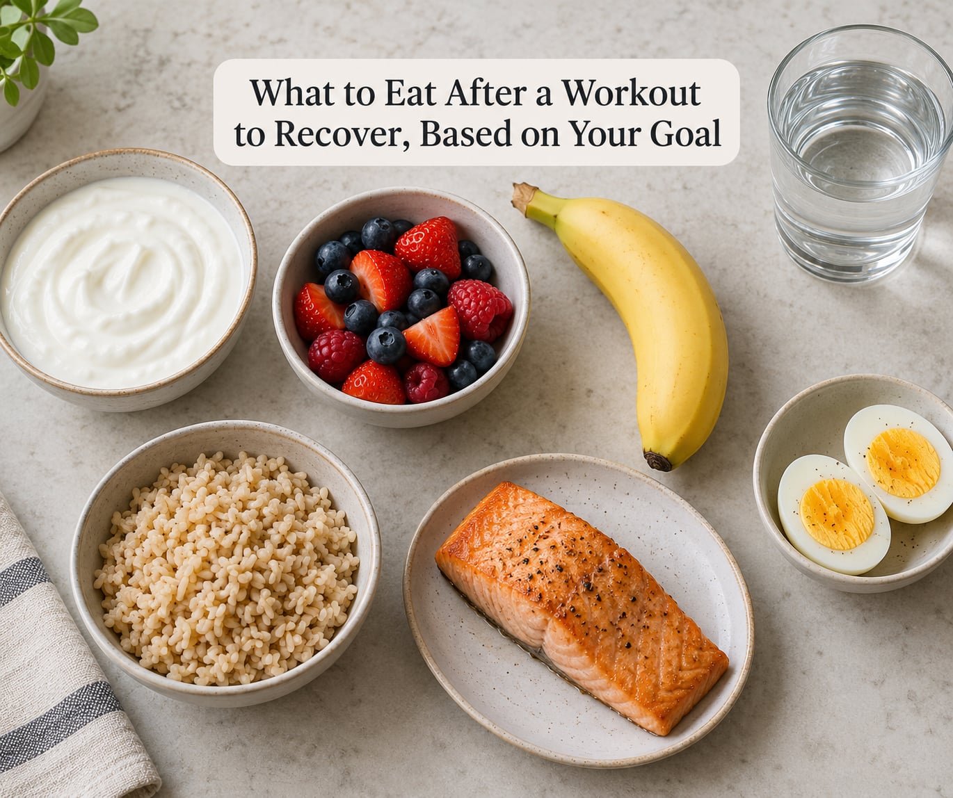 What to Eat After a Workout to Recover, Based on Your Goal