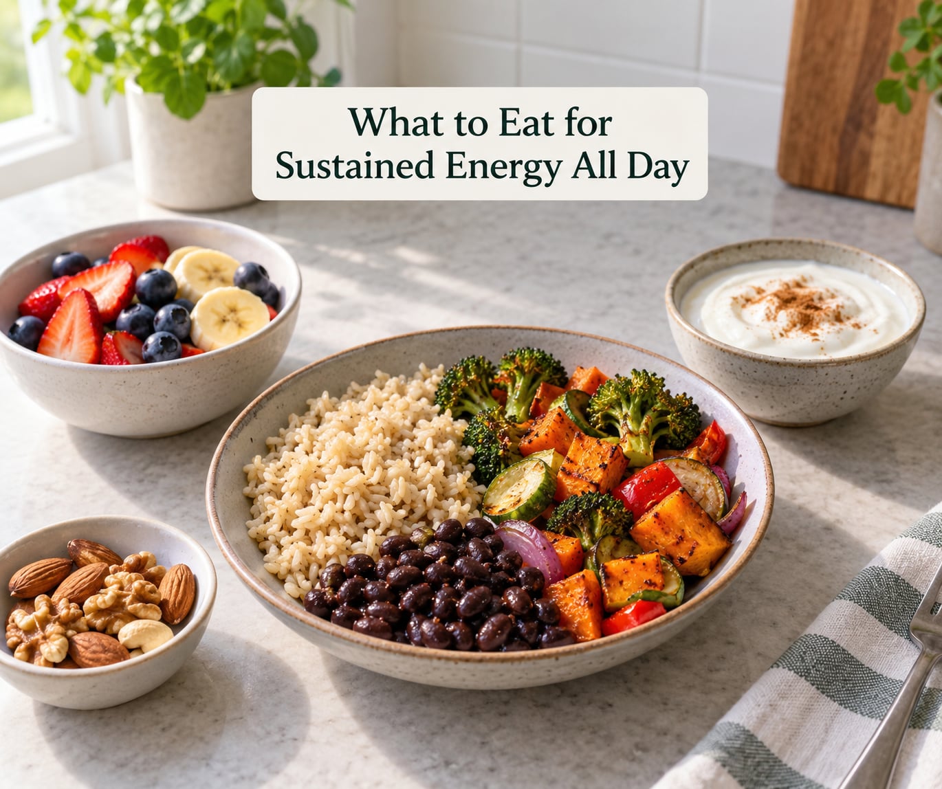 What to Eat for Sustained Energy All Day