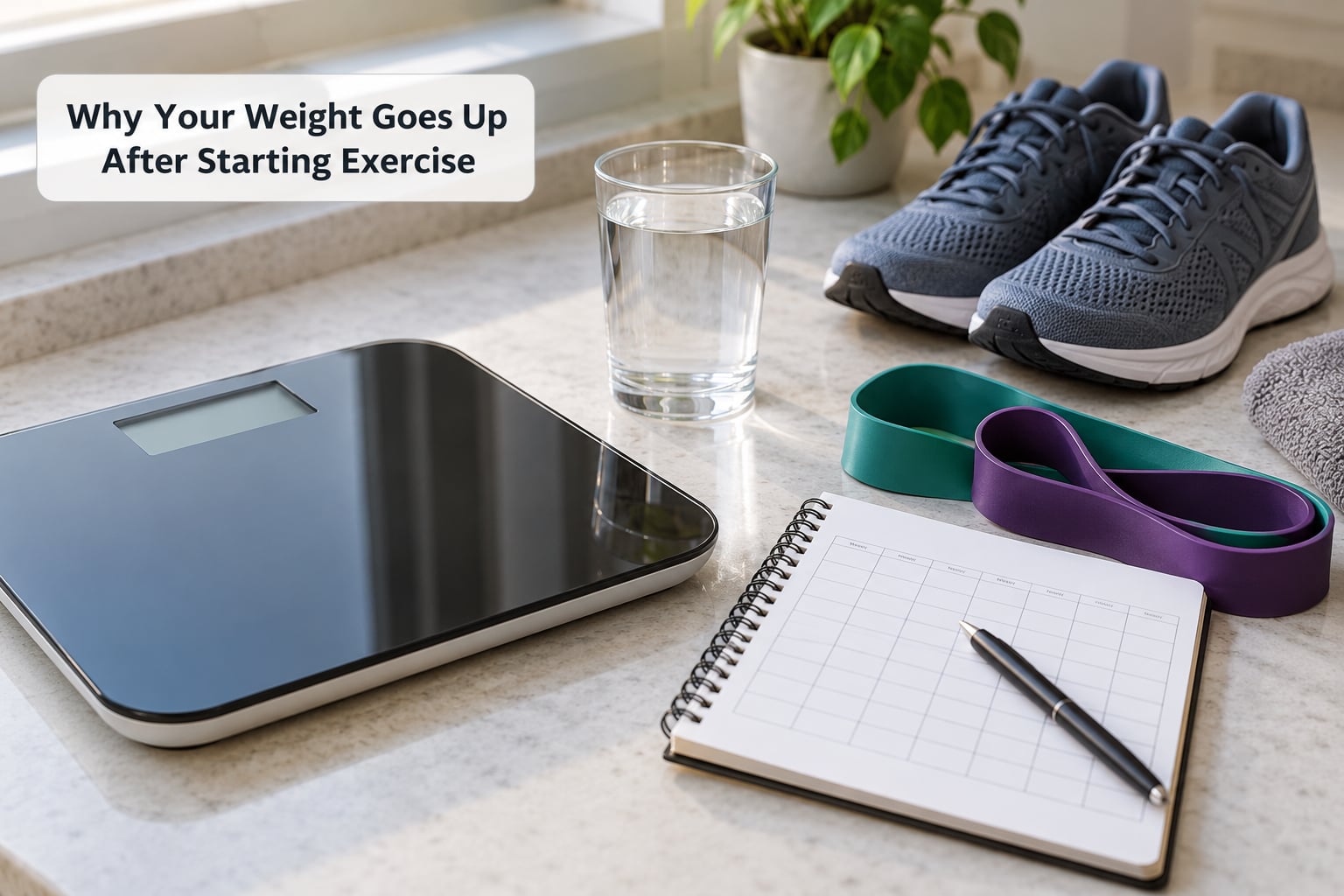 Why Your Weight Goes Up After Starting Exercise