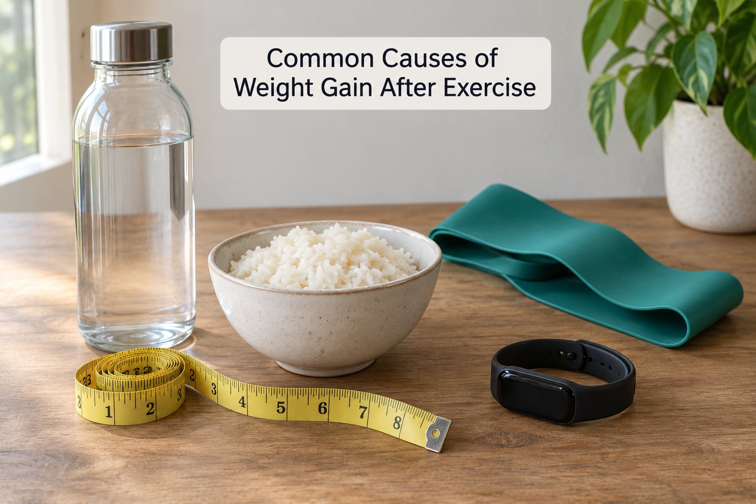 Common Causes of Weight Gain After Exercise